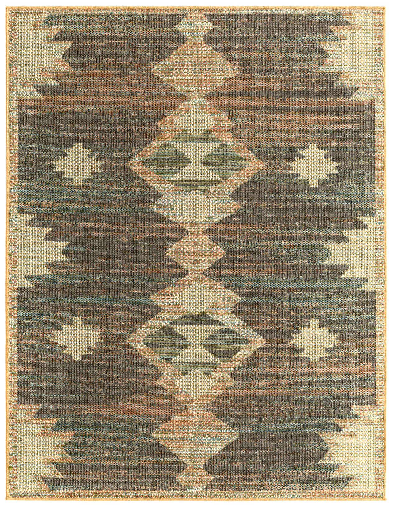 5' 3 x 7' 7 Easy-Clean Baja Indoor / Outdoor Rug