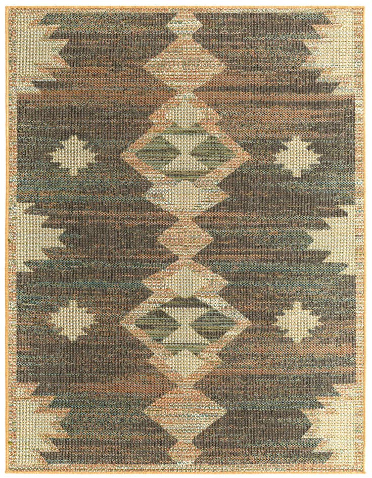Detail image of 5' 3 x 7' 7 Easy-Clean Baja Indoor / Outdoor Rug