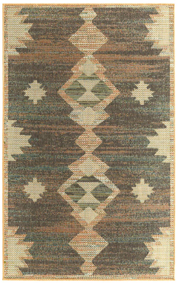 Detail image of 5' 3 x 7' 7 Easy-Clean Baja Indoor / Outdoor Rug