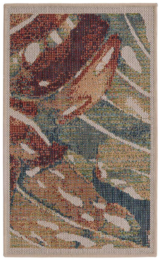 2' x 3' Easy-Clean Baja Indoor / Outdoor Rug