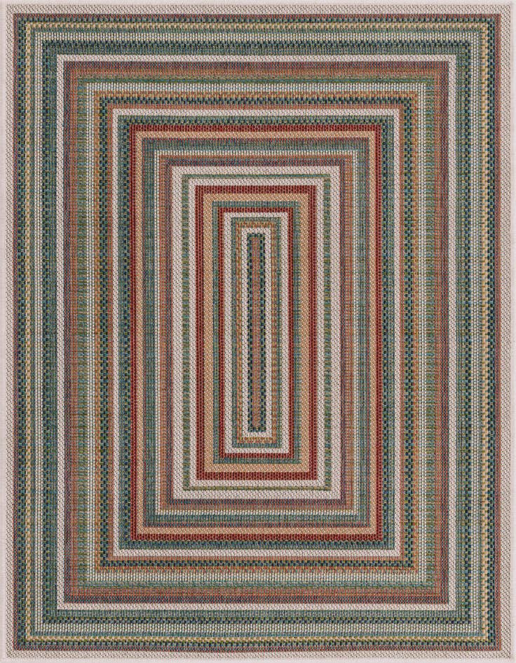 Detail image of 10' x 13' Easy-Clean Baja Indoor / Outdoor Rug