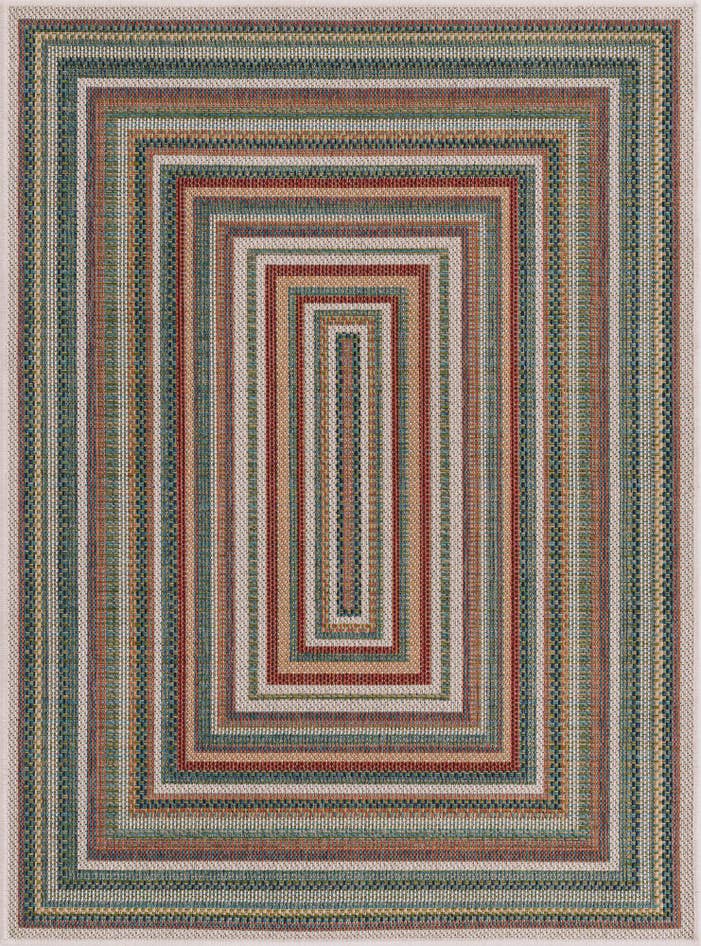 Detail image of 10' x 13' Easy-Clean Baja Indoor / Outdoor Rug