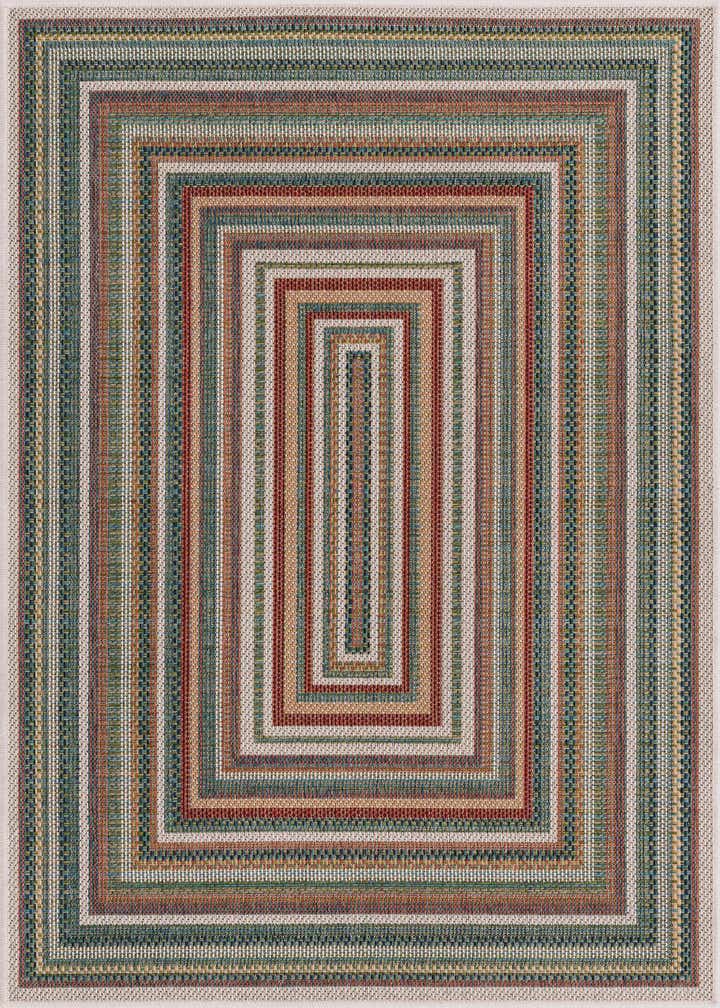 3' 3 x 5' 3 Easy-Clean Baja Indoor / Outdoor Rug