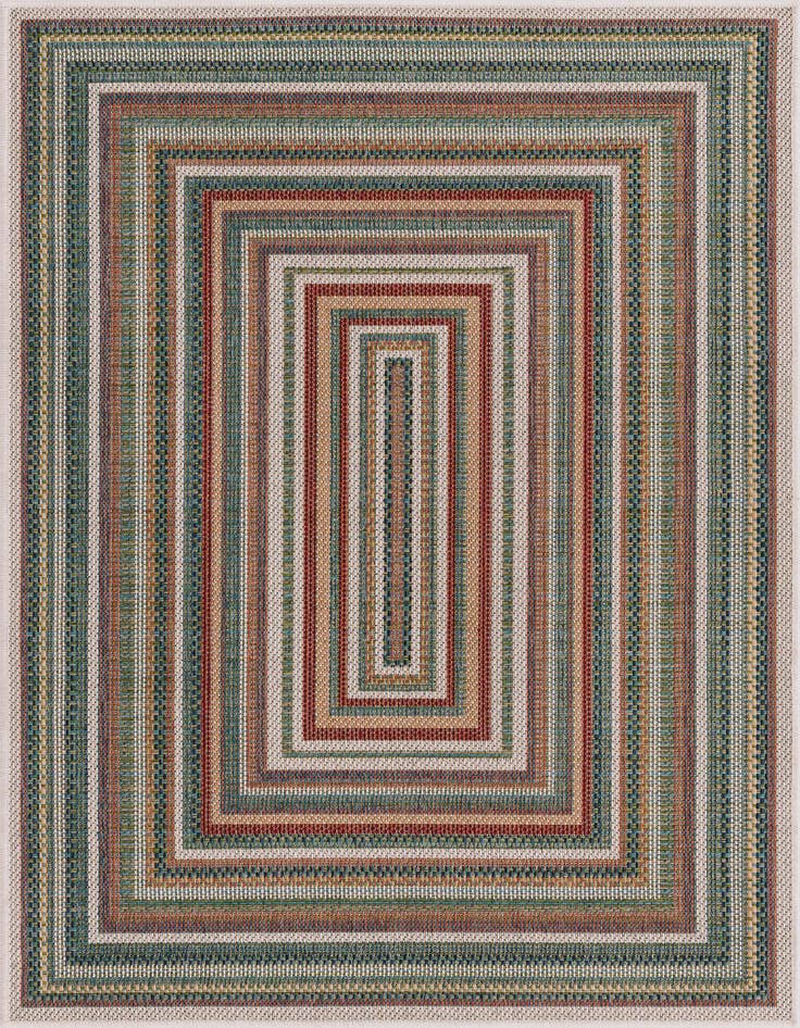 Detail image of 3' 3 x 5' 3 Easy-Clean Baja Indoor / Outdoor Rug