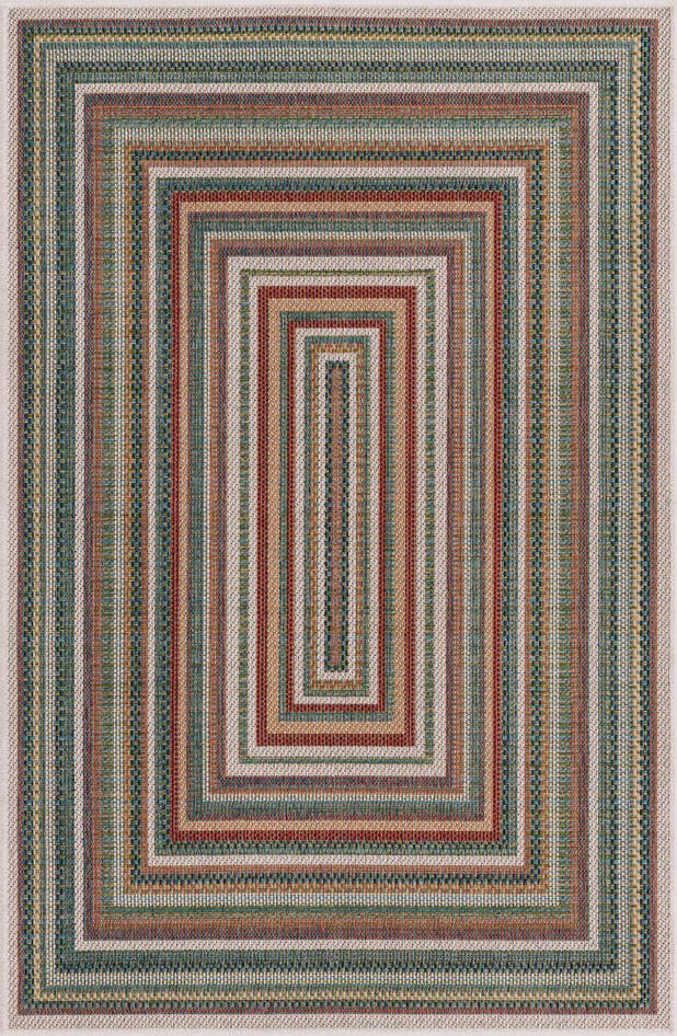 Detail image of 3' 3 x 5' 3 Easy-Clean Baja Indoor / Outdoor Rug