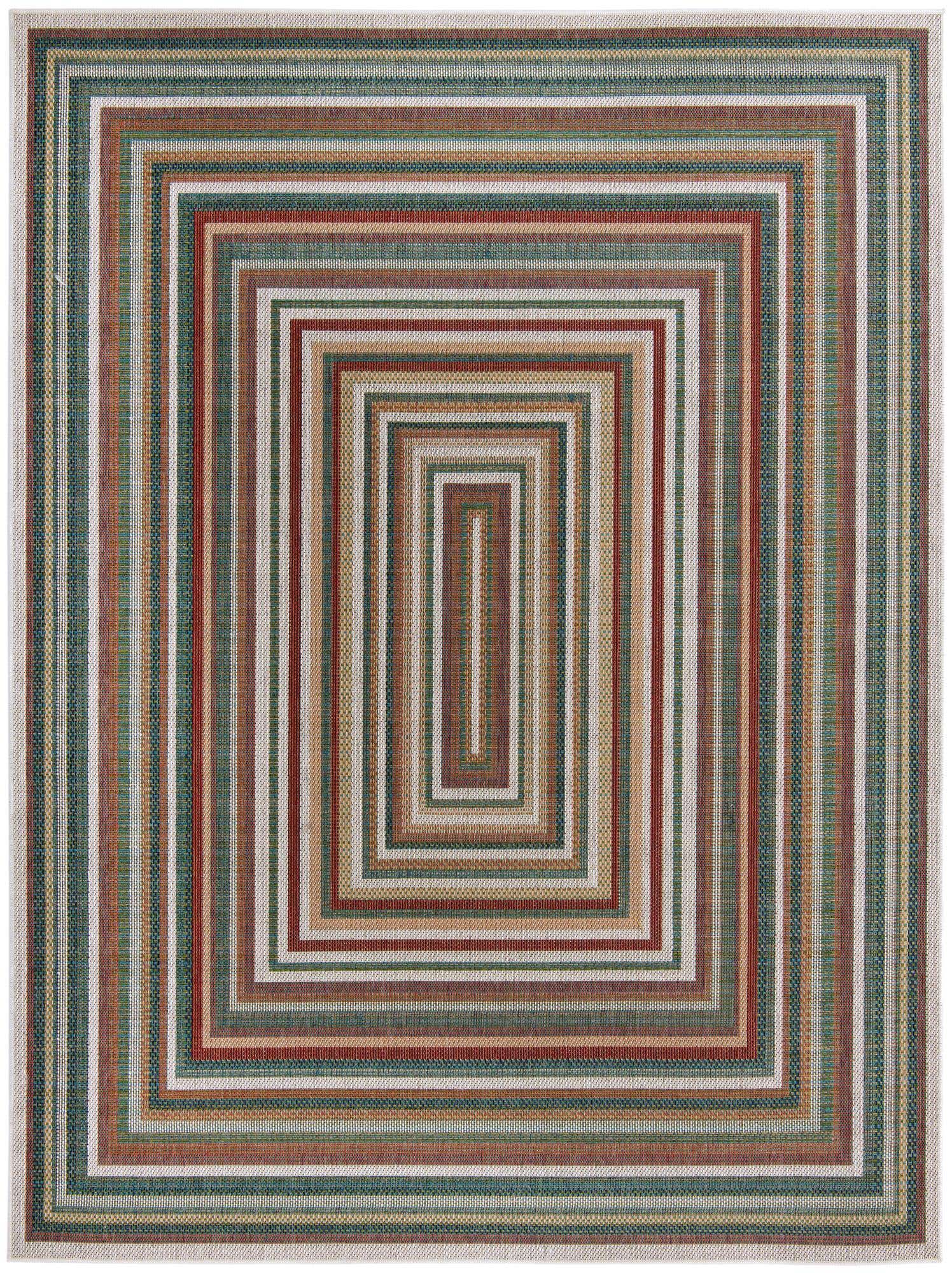 7' 10 x 11' Easy-Clean Baja Indoor / Outdoor Rug