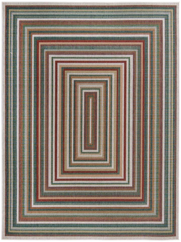 7' 10 x 11' Easy-Clean Baja Indoor / Outdoor Rug