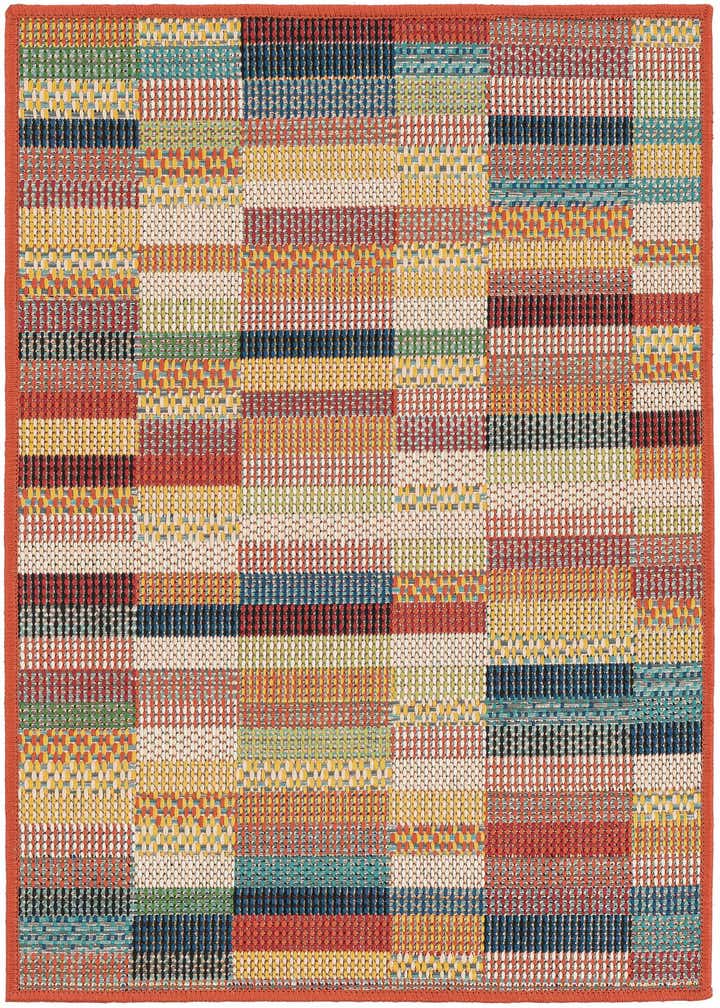 2' x 3' 1 Easy-Clean Baja Indoor / Outdoor Rug