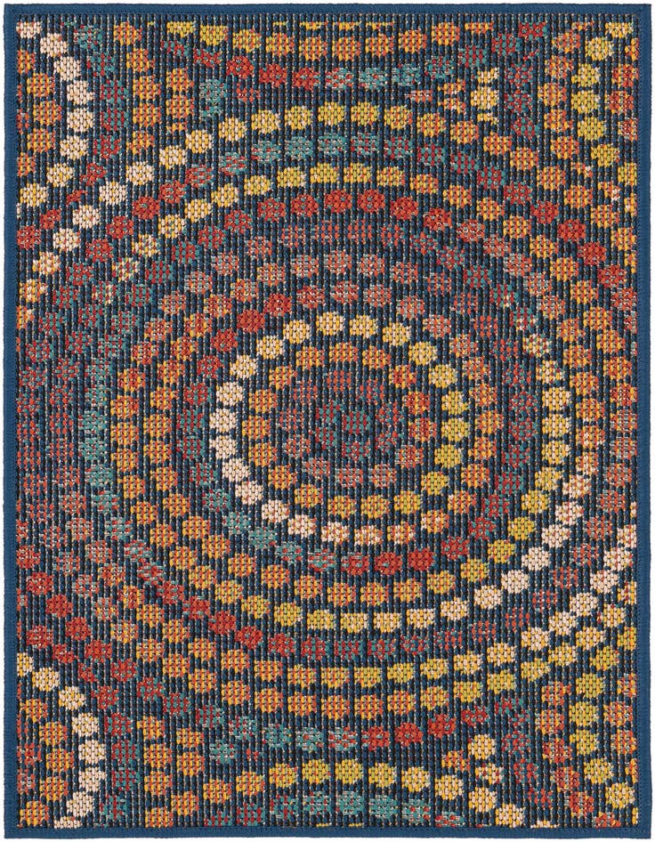 Detail image of 2' x 3' 1 Easy-Clean Baja Indoor / Outdoor Rug