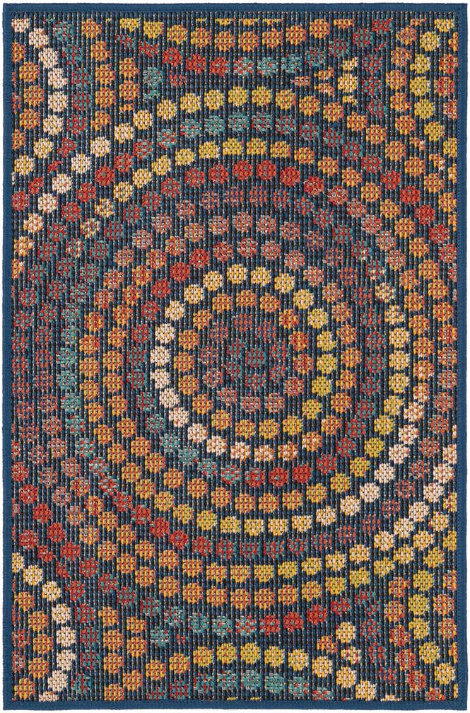 2' x 3' 1 Easy-Clean Baja Indoor / Outdoor Rug
