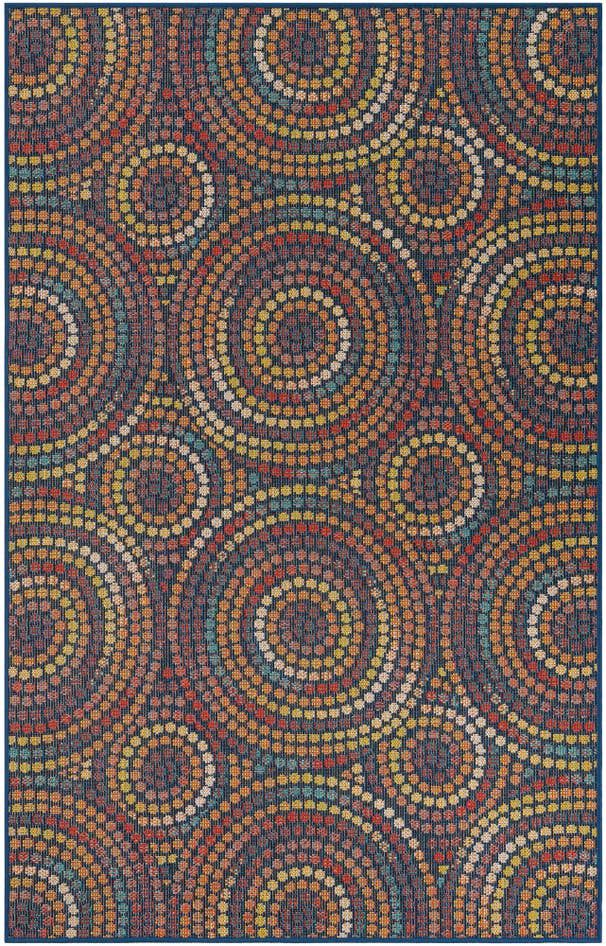 Detail image of 5' 3 x 8' Easy-Clean Baja Indoor / Outdoor Rug