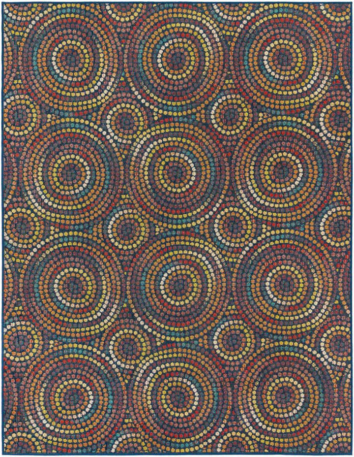 7' 10 x 10' Easy-Clean Baja Indoor / Outdoor Rug