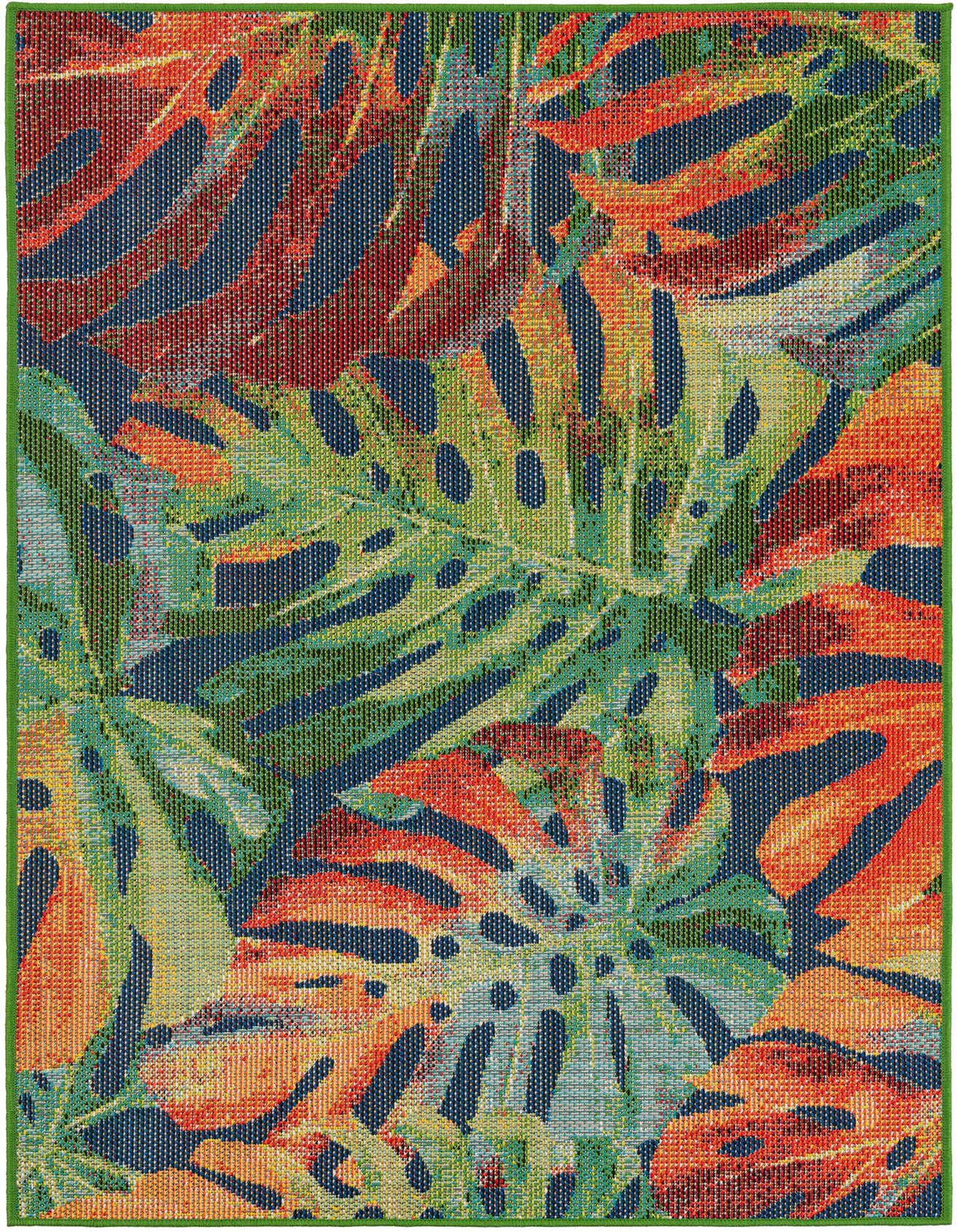 4' 1 x 6' 1 Easy-Clean Baja Indoor / Outdoor Rug