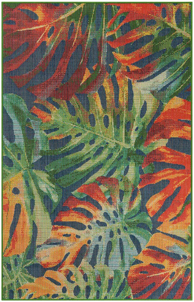5' 3 x 8' Easy-Clean Baja Indoor / Outdoor Rug