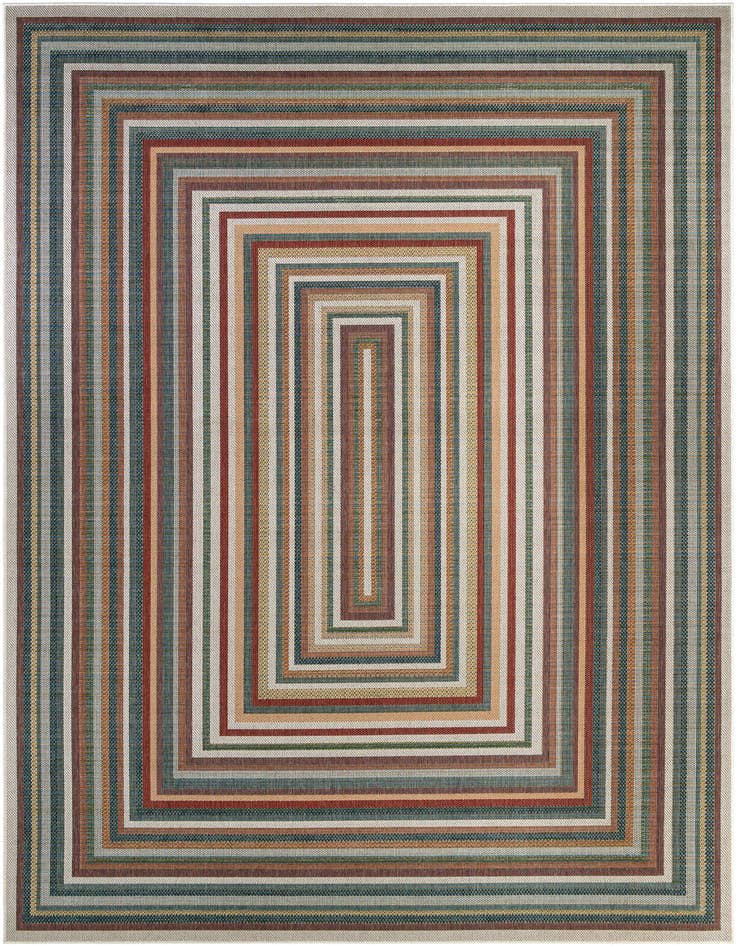 Detail image of 10' x 14' Easy-Clean Baja Indoor / Outdoor Rug