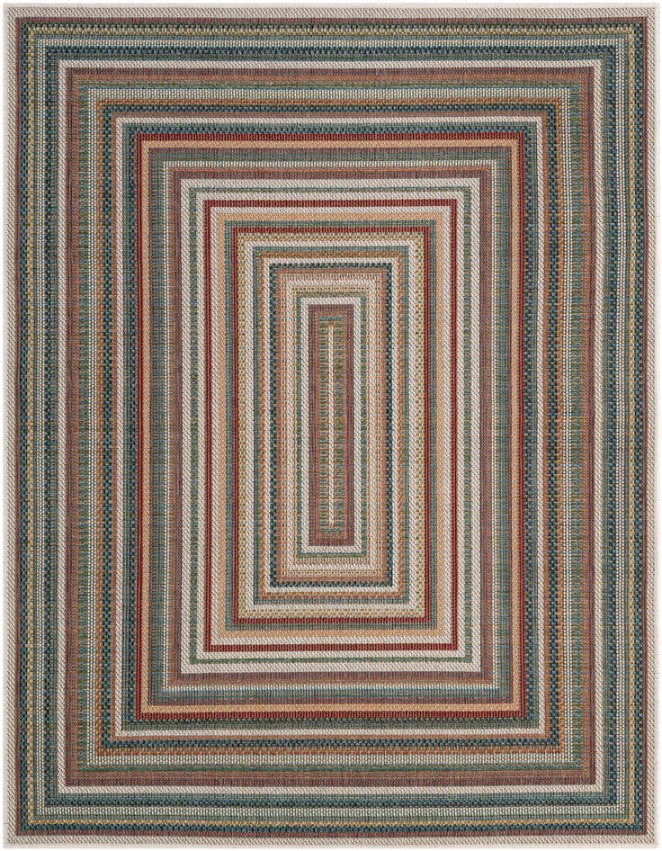 Detail image of 5' x 7' Easy-Clean Baja Indoor / Outdoor Rug