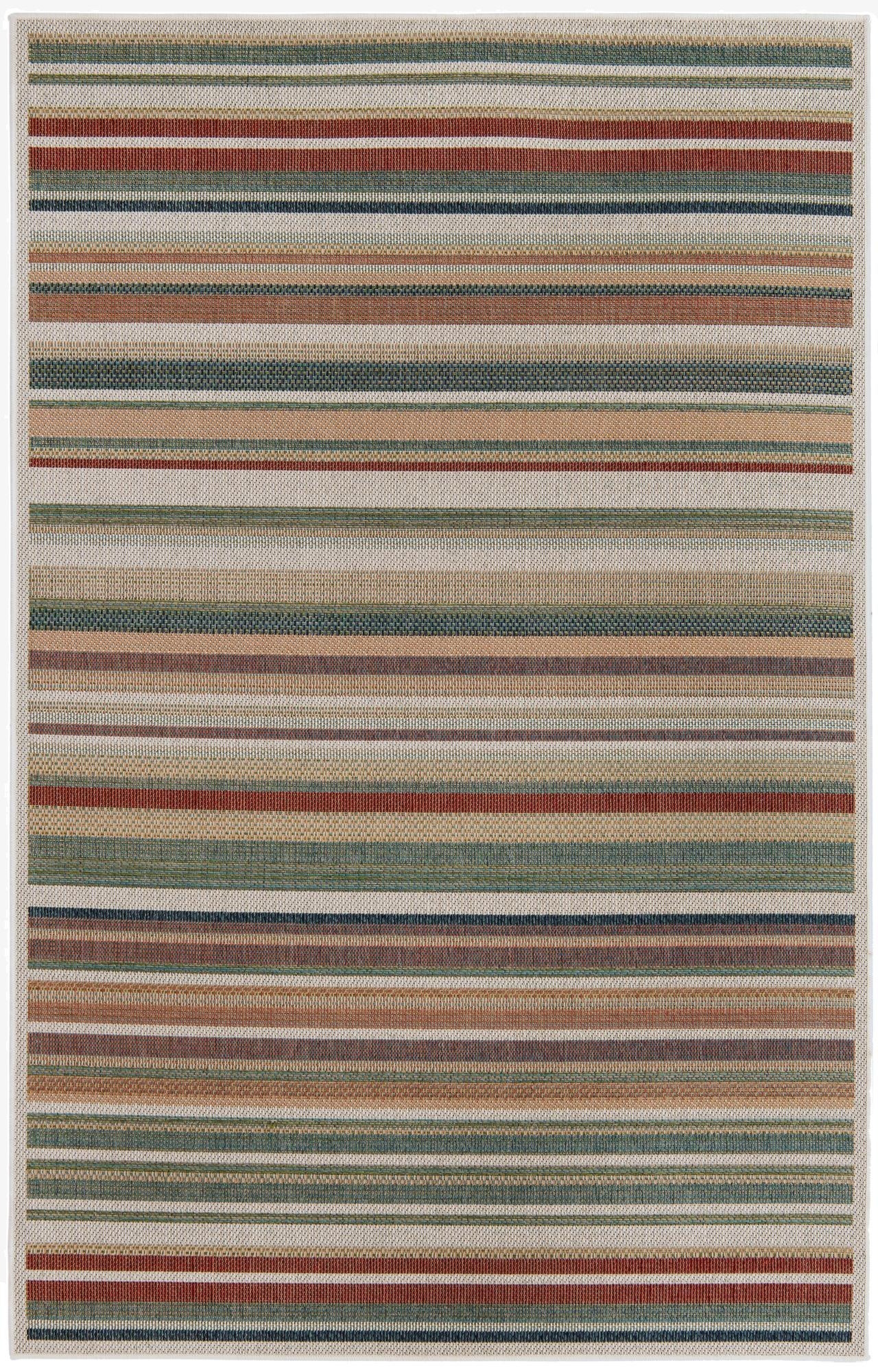 Primary image 6' x 9'  Washable Baja Indoor / Outdoor Rug