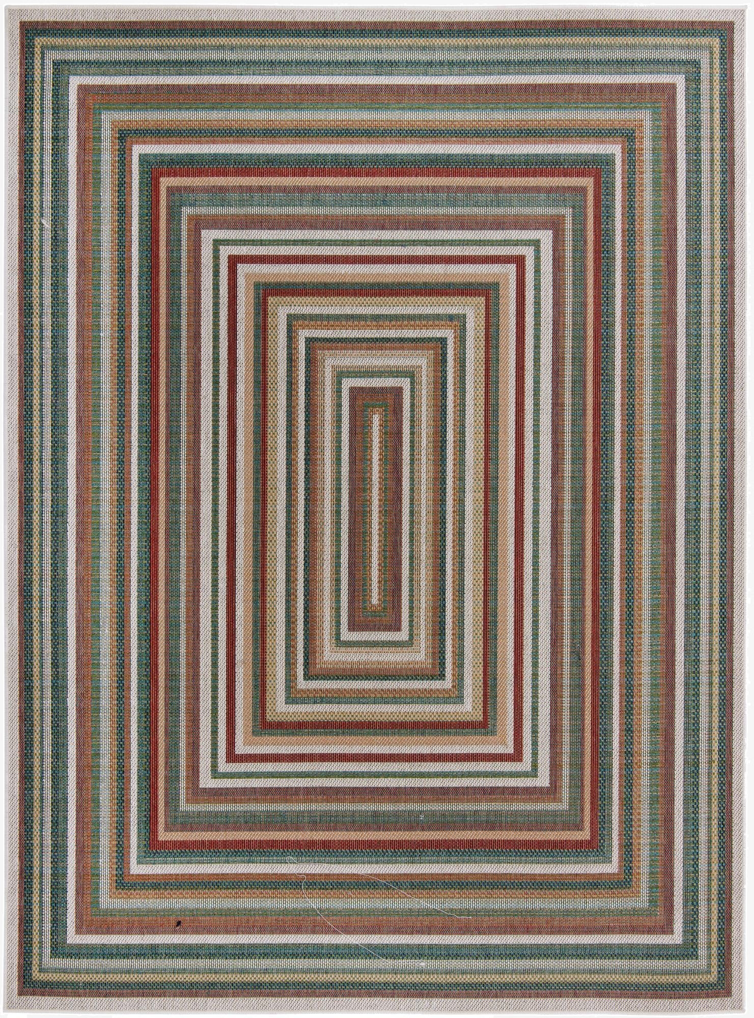 Primary image 9' x 12'  Washable Baja Indoor / Outdoor Rug