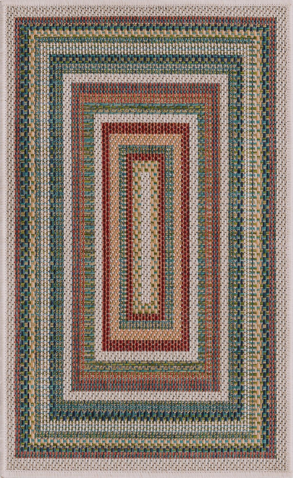 Primary image 2' x 3'  Washable Baja Indoor / Outdoor Rug