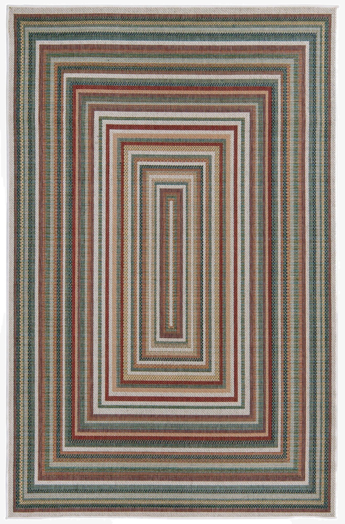 Primary image 6' x 9'  Washable Baja Indoor / Outdoor Rug