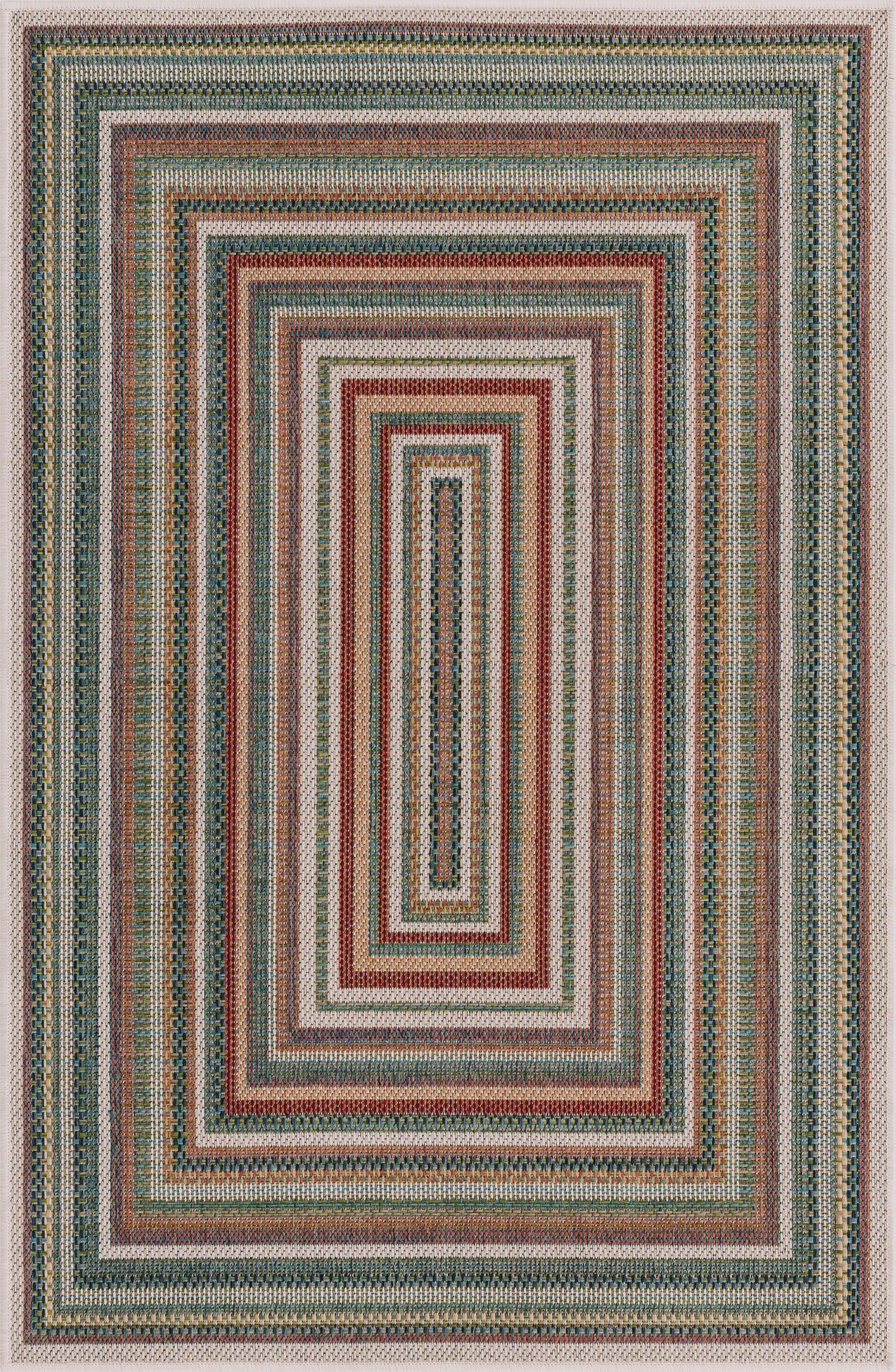 4' x 6'  Washable Baja Indoor / Outdoor Rug