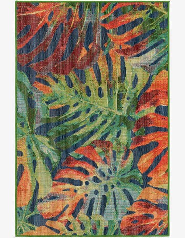 4' 1 x 6' 1 Easy-Clean Baja Indoor / Outdoor Rug