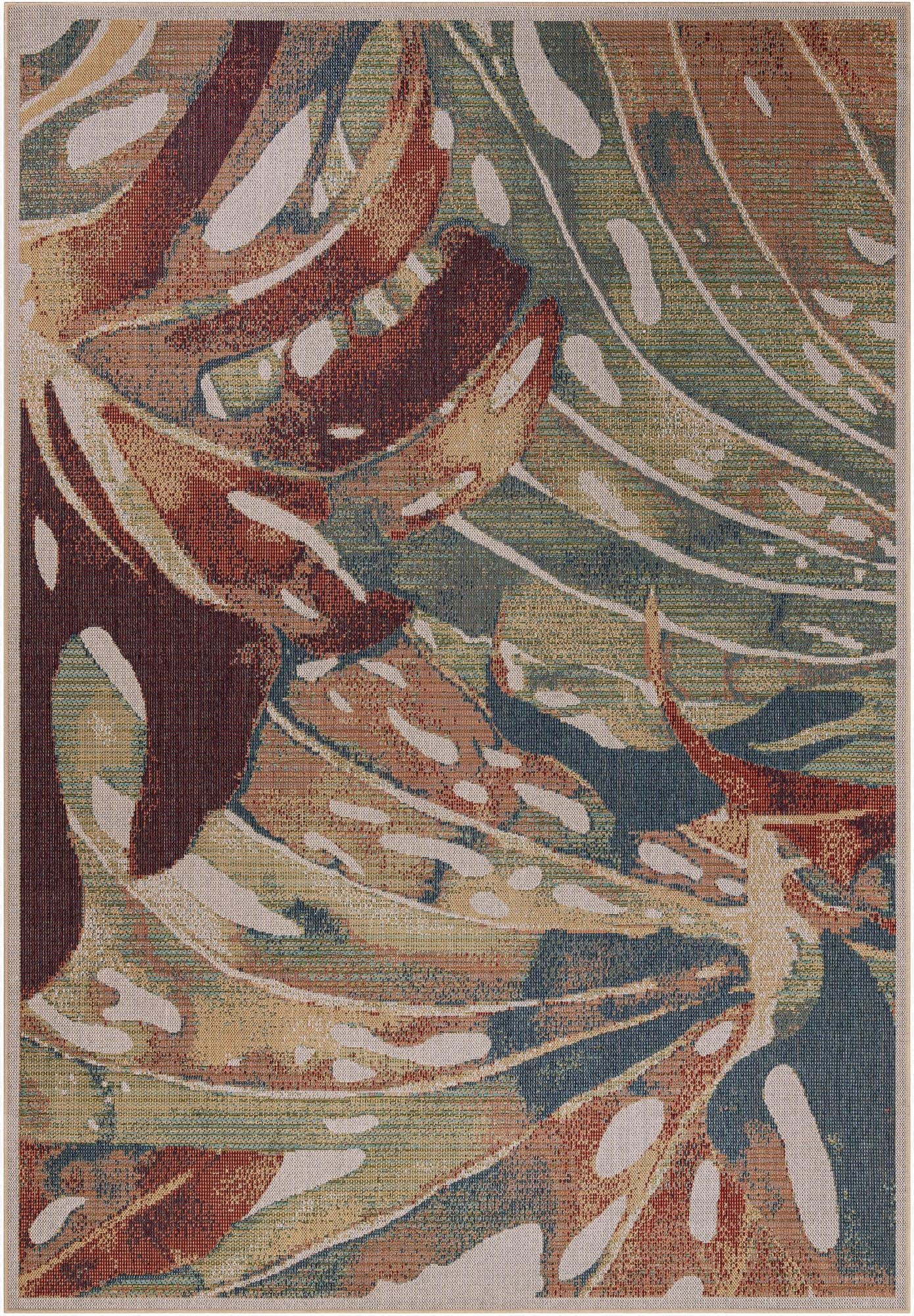 7' 10 x 11'  Washable Baja Indoor / Outdoor Rug