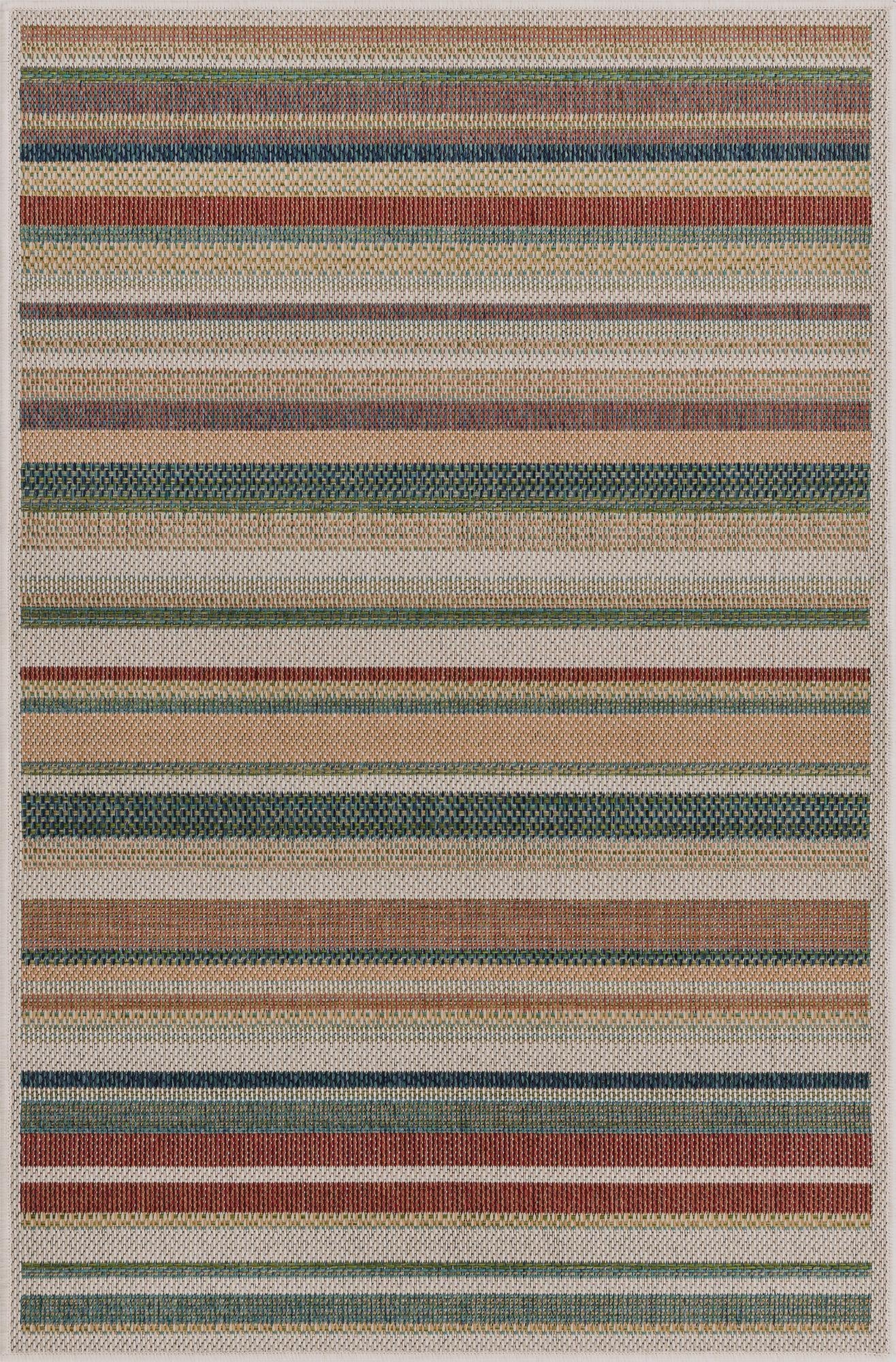 Primary image 4' x 6'  Washable Baja Indoor / Outdoor Rug