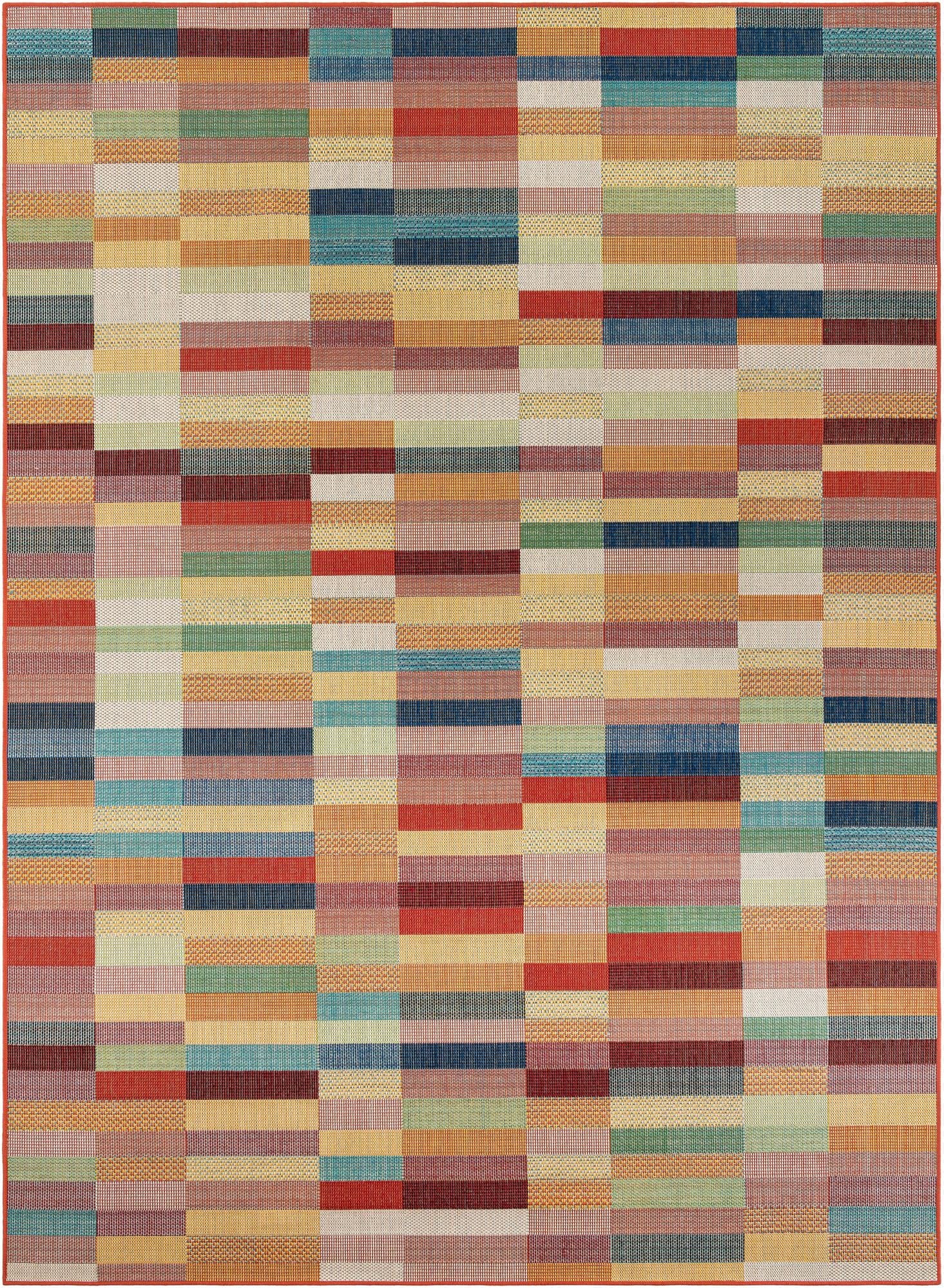 Primary image 9' x 12'  Washable Baja Indoor / Outdoor Rug