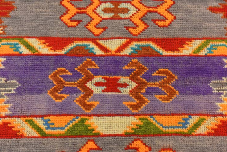 Detail image of 2' 9 x 4' Hand Knotted Balouch Rug