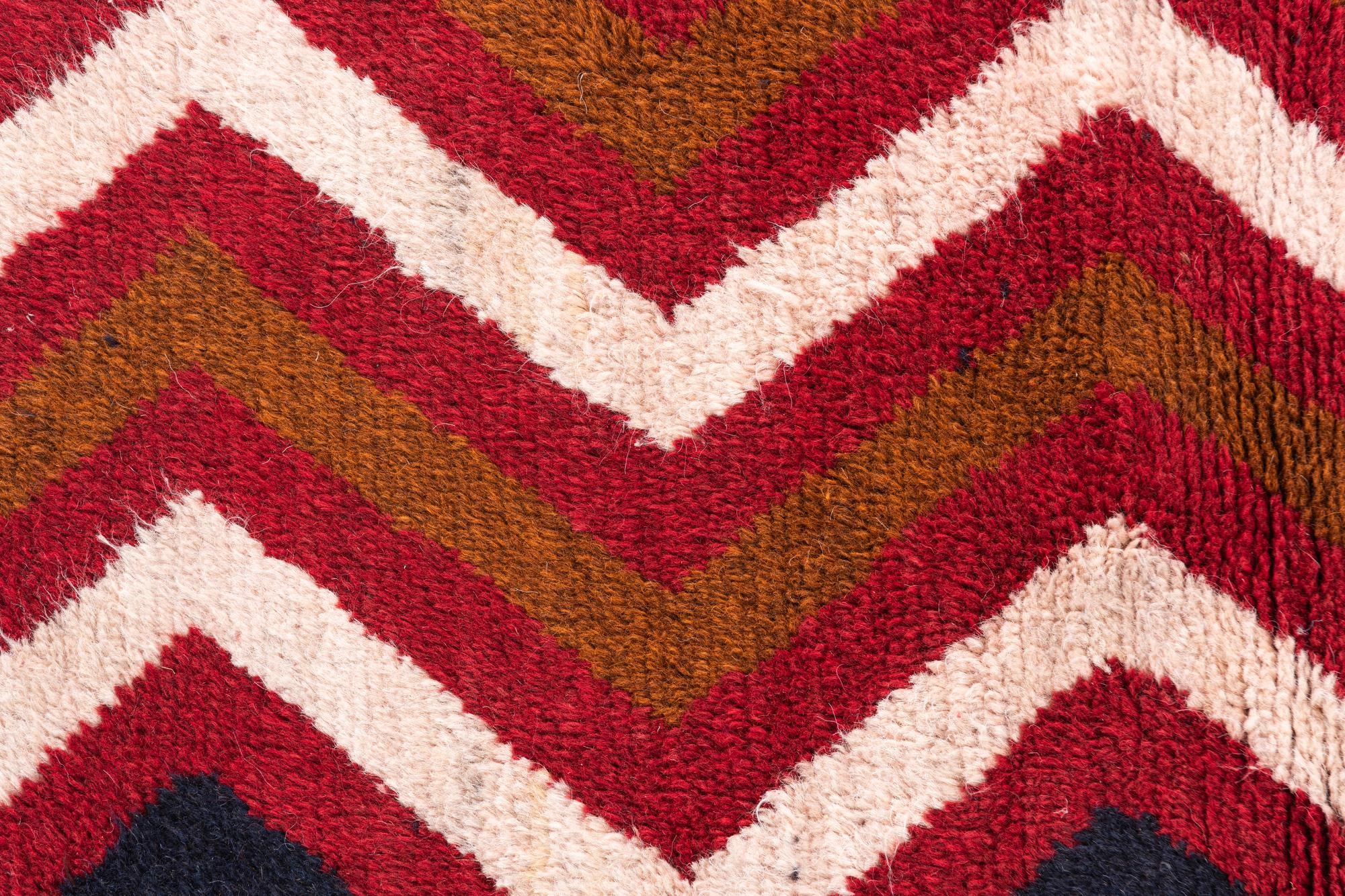 2' 9 x 4' 8 Hand Knotted Balouch Persian Wool Rug