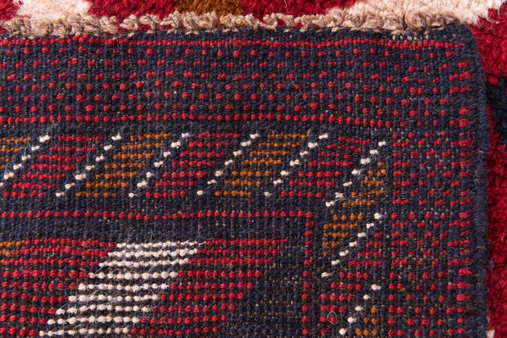 2' 9 x 4' 8 Hand Knotted Balouch Persian Wool Rug