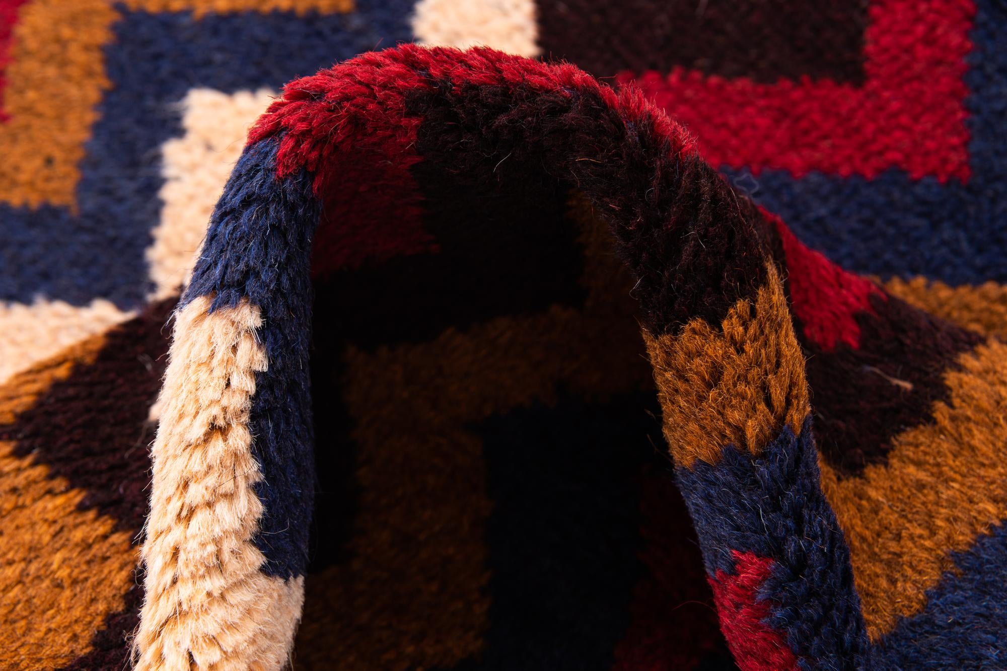 2' 10 x 4' 6 Hand Knotted Balouch Persian Wool Rug