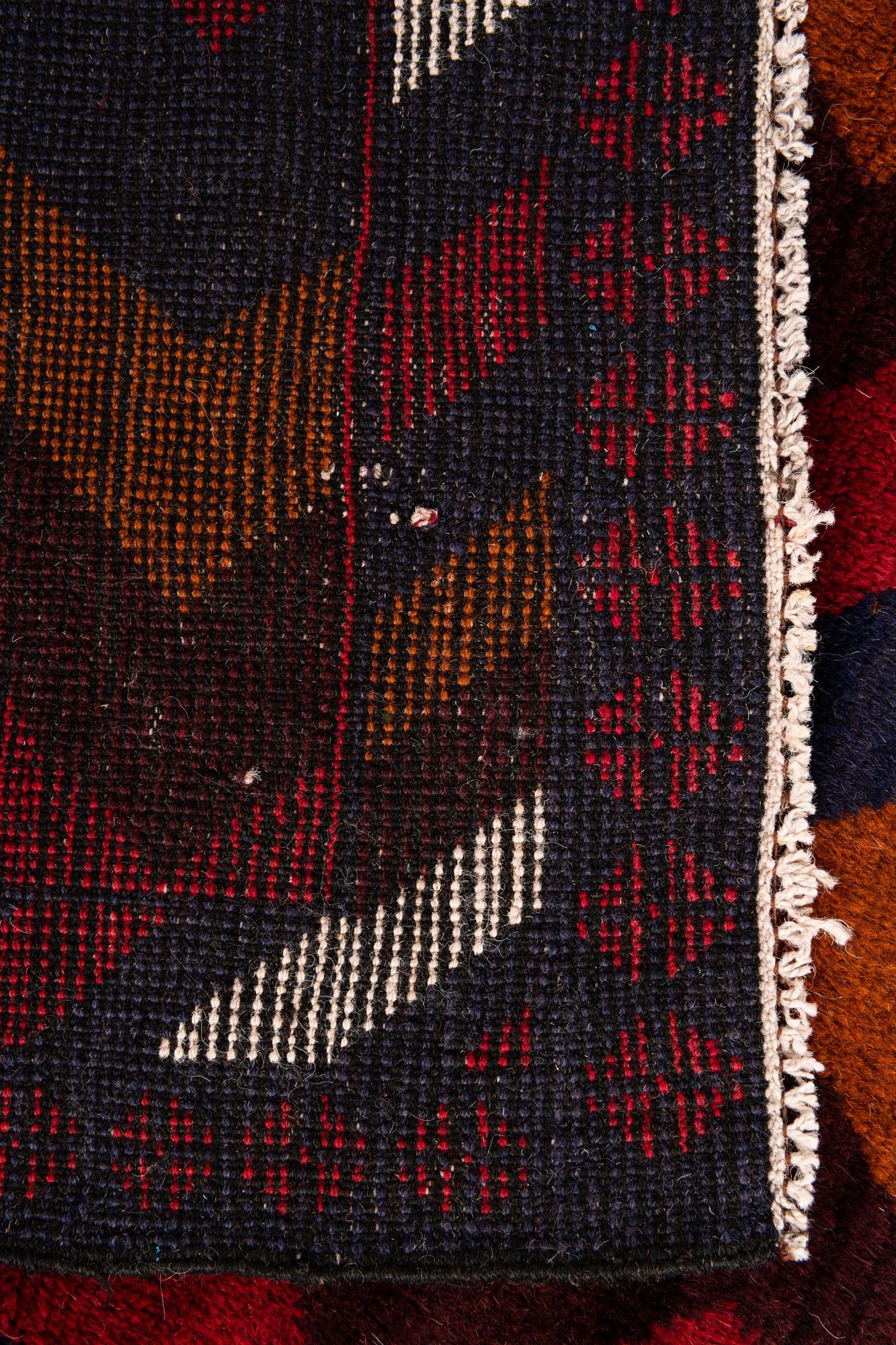 2' 10 x 4' 8 Hand Knotted Balouch Persian Wool Rug