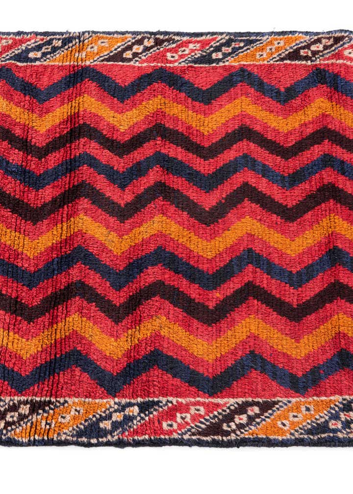 3' x 4' 9 Hand Knotted Balouch Persian Wool Rug