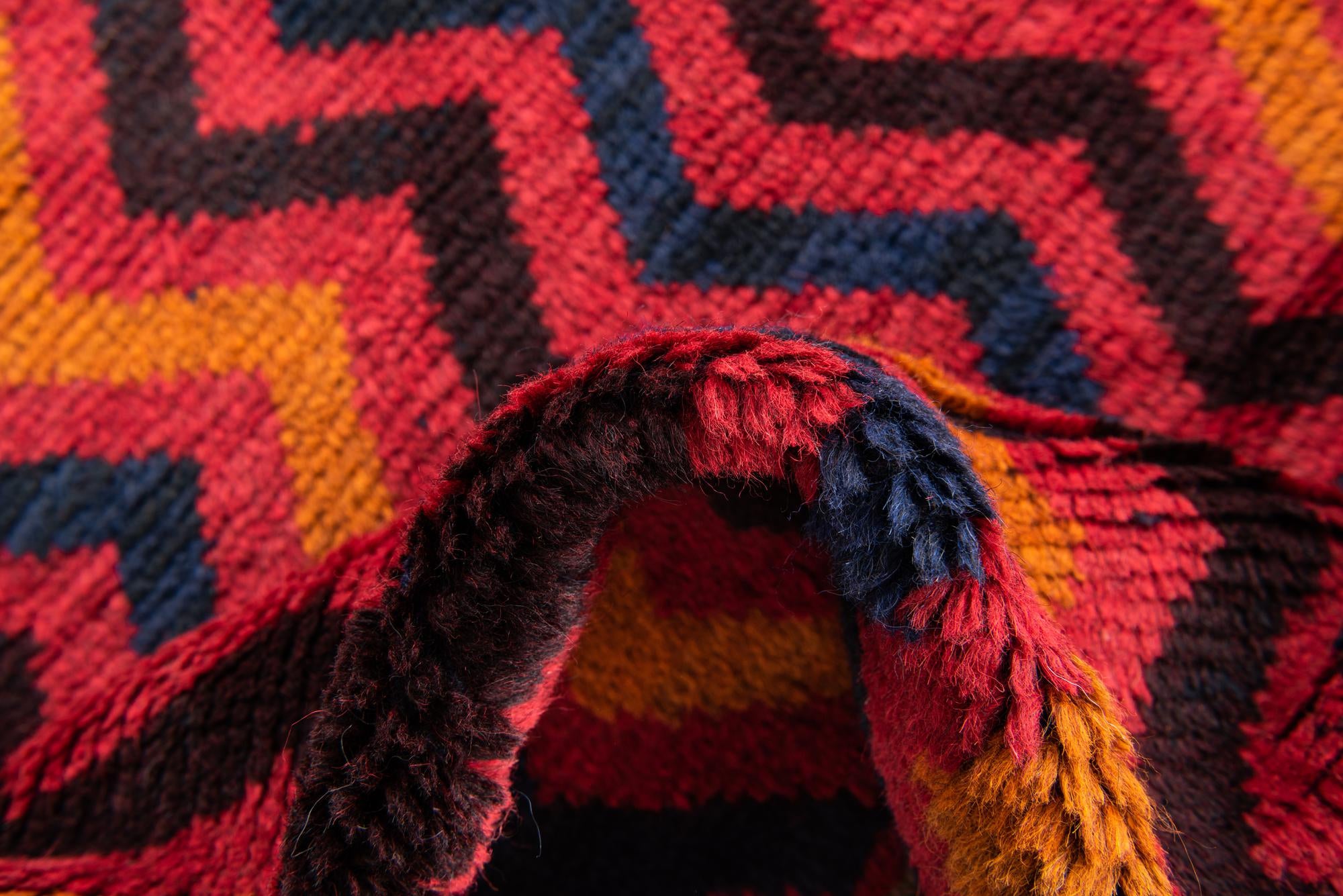 3' x 4' 9 Hand Knotted Balouch Persian Wool Rug