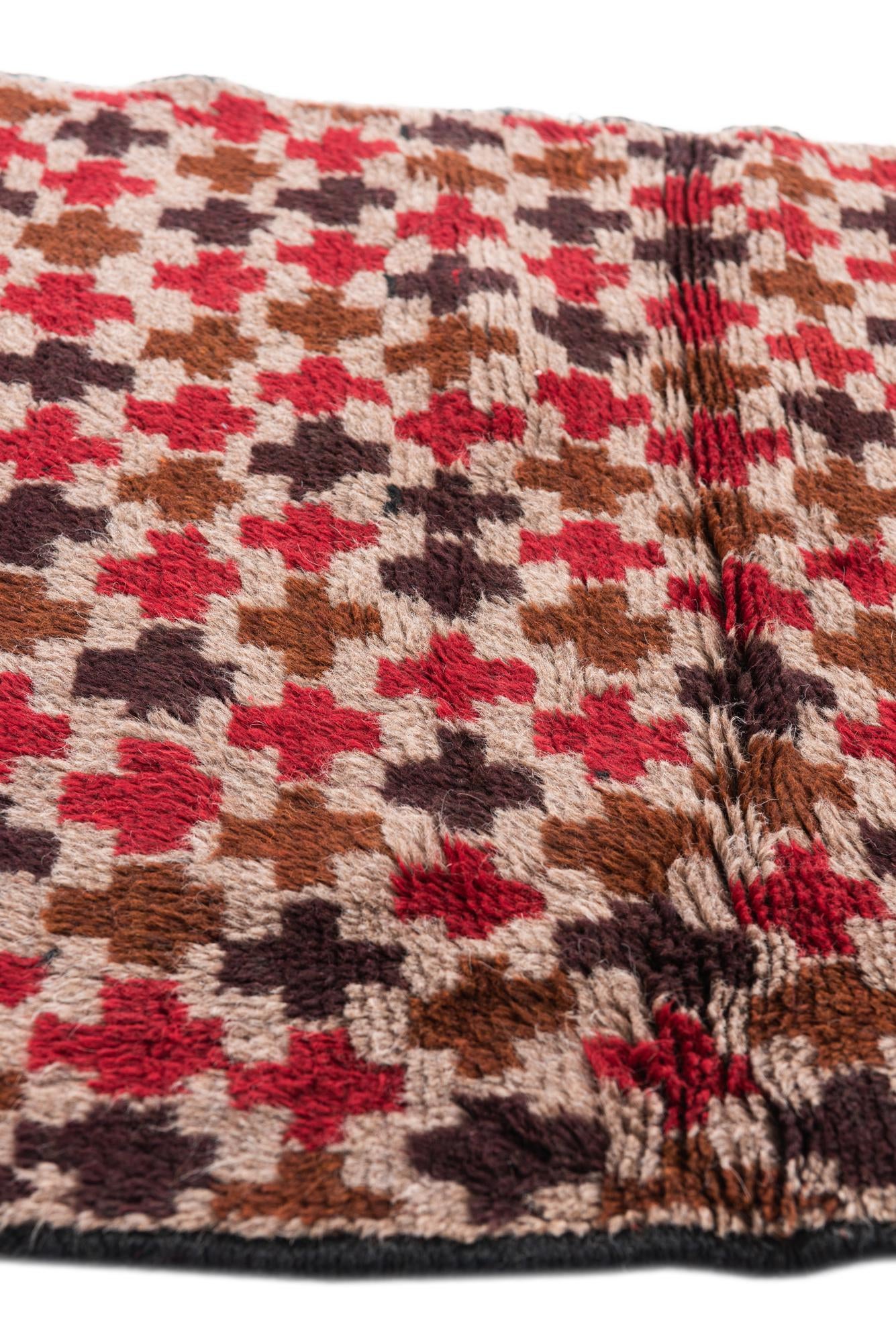 2' 9 x 4' 7 Hand Knotted Balouch Persian Wool Rug