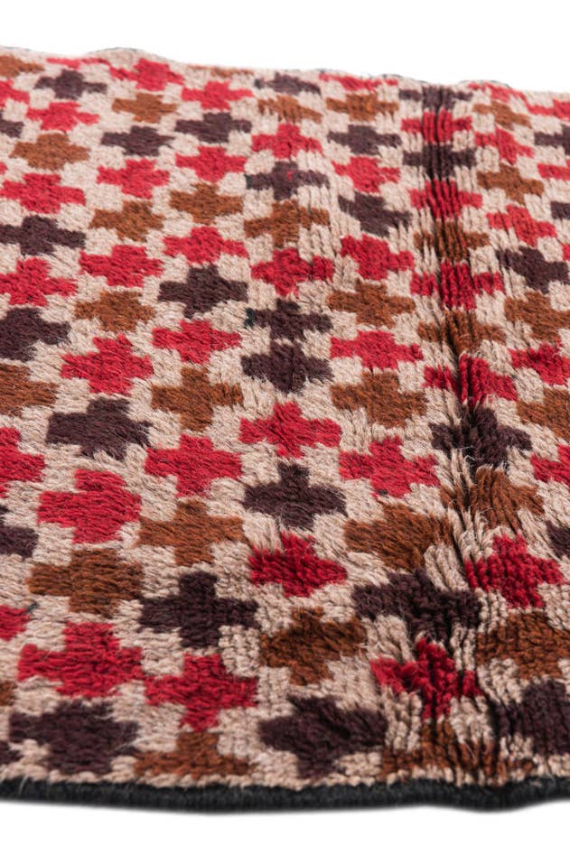 Detail image of 2' 9 x 4' 7 Hand Knotted Balouch Persian Wool Rug