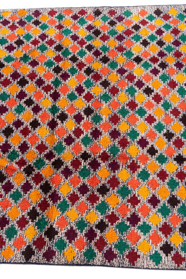 Detail image of 3' 10 x 5' 10 Hand Knotted Balouch Wool Rug