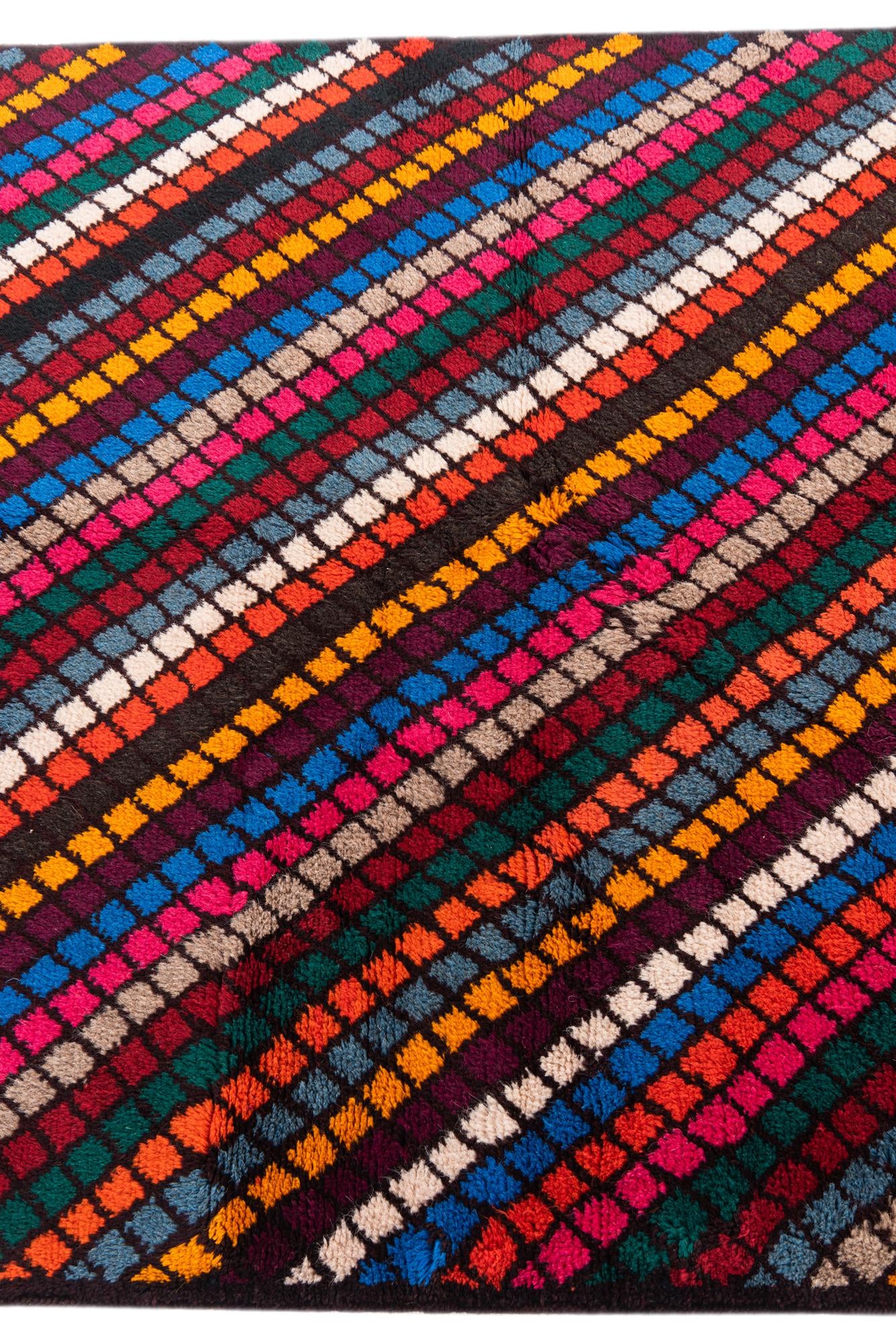 3' 9 x 5' 10 Hand Knotted Balouch Wool Rug