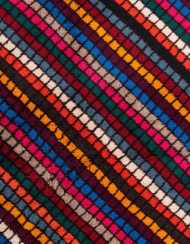 Detail image of 3' 9 x 5' 10  Hand Knotted Balouch Wool Rug