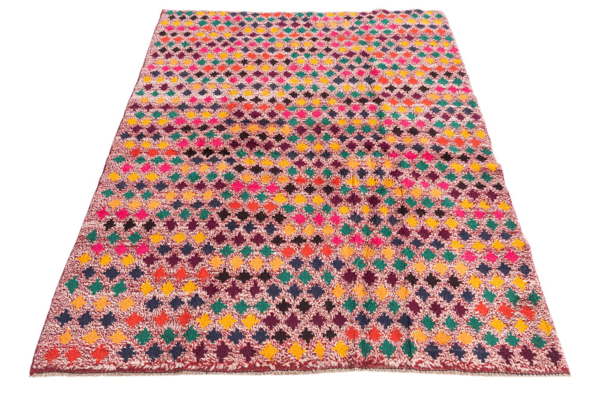 4' 2 x 5' 6 Hand Knotted Balouch Wool Rug