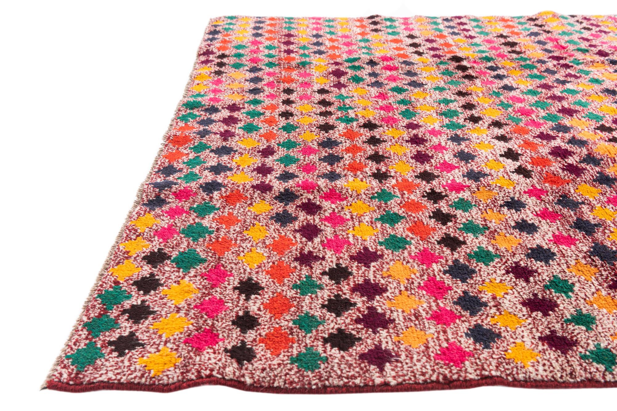 4' 2 x 5' 6 Hand Knotted Balouch Wool Rug