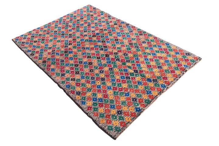 3' 9 x 5' 7 Hand Knotted Balouch Wool Rug