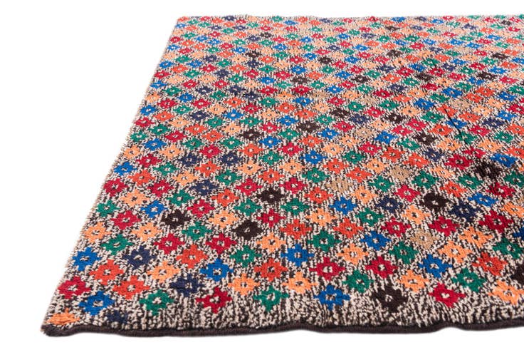 Detail image of 3' 9 x 5' 7 Hand Knotted Balouch Wool Rug