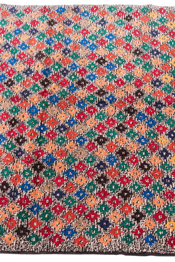 3' 9 x 5' 7 Hand Knotted Balouch Wool Rug