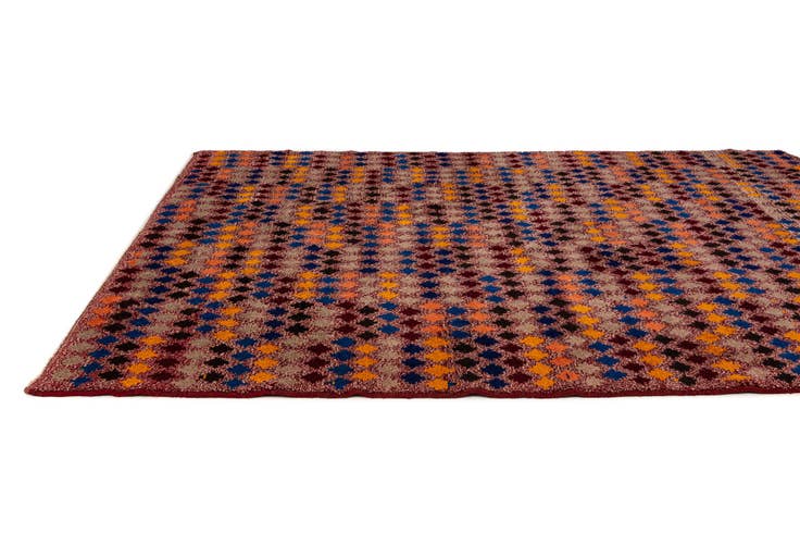 Detail image of 6' x 7' 9 Hand Knotted Balouch Wool Rug