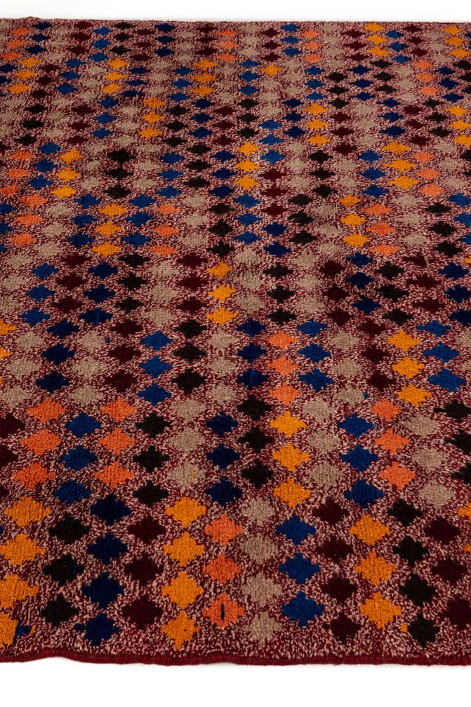 6' x 7' 9 Hand Knotted Balouch Wool Rug