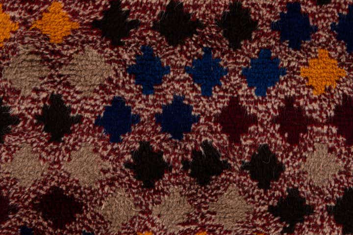 6' x 7' 9 Hand Knotted Balouch Wool Rug