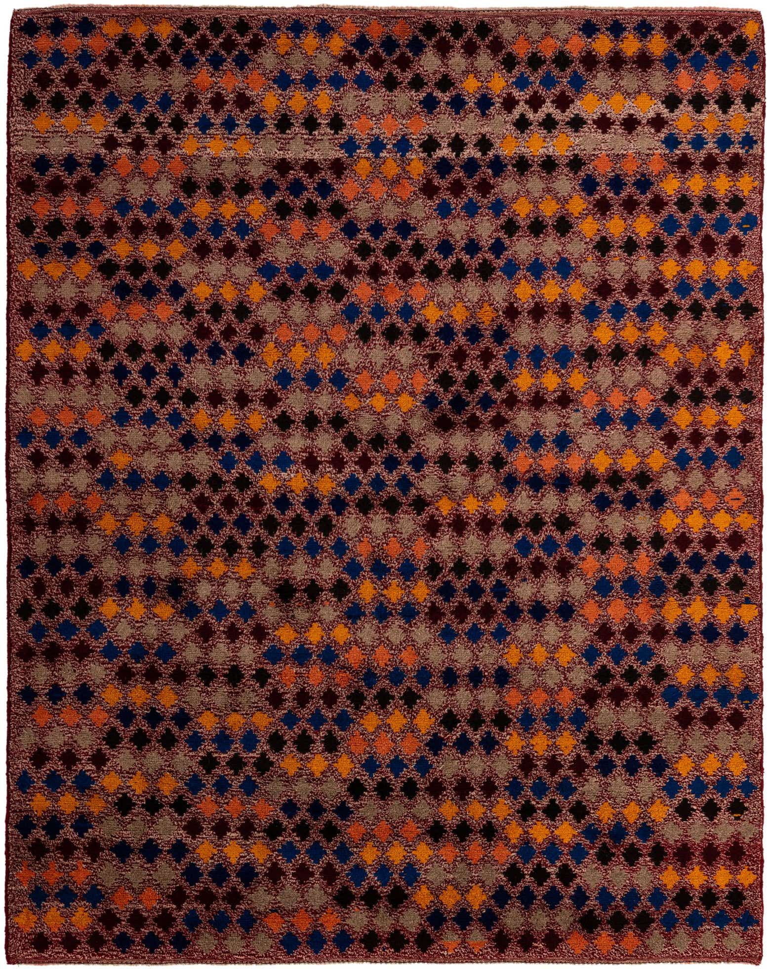 6' x 7' 9 Hand Knotted Balouch Wool Rug